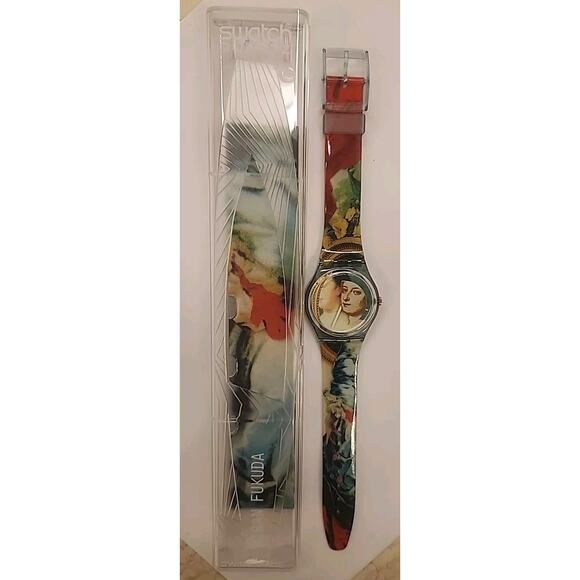 Swatch Artpack4 Watch Set with the TICKING BRAIN GK247 by Jo Whaley - Picture 9 of 16